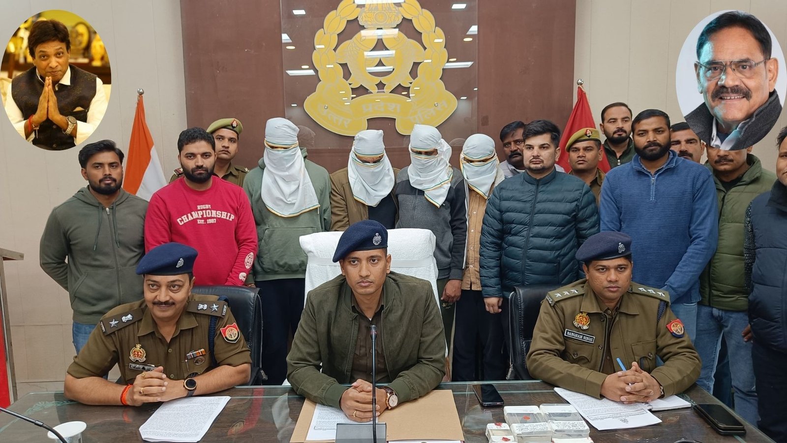 Police arrest Lavi Pal, the mastermind behind the kidnapping of celebrities Mushtaq Khan and Sunil Pal, after an encounter in Bijnor, Uttar Pradesh.